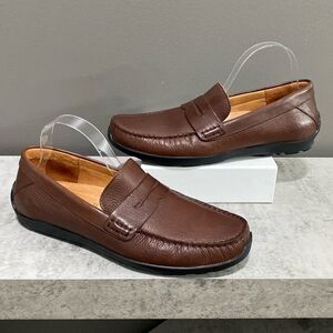 Samuel Hubbard Men's Free Spirit for Him
Brown Leather Loafers Size 10.5